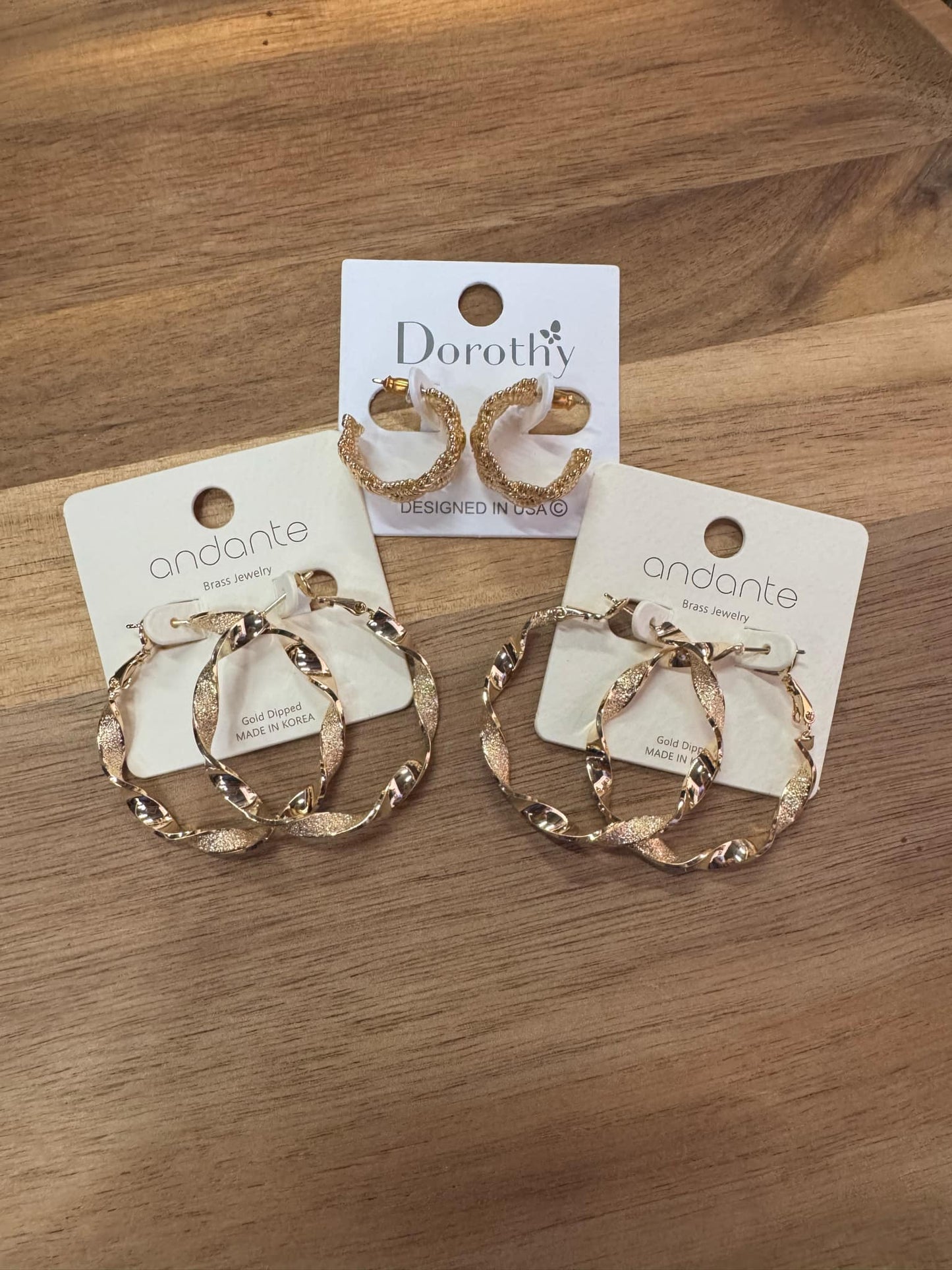Gold Hoops