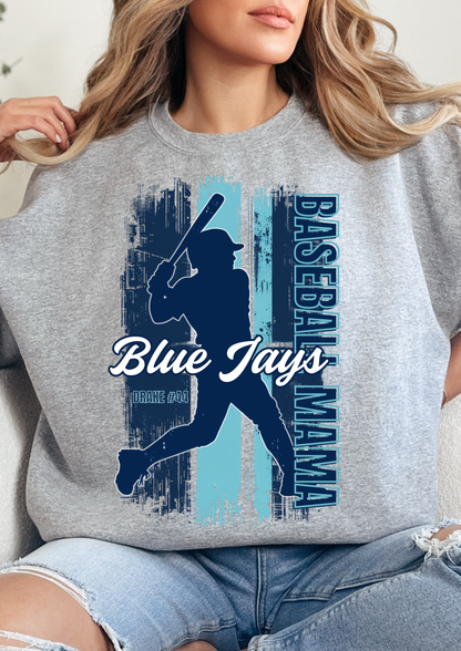 Custom Baseball Mama Tee-Read description