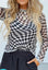 Black Checkered Mesh Shirt