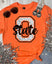 Orange Dalmatian Tee