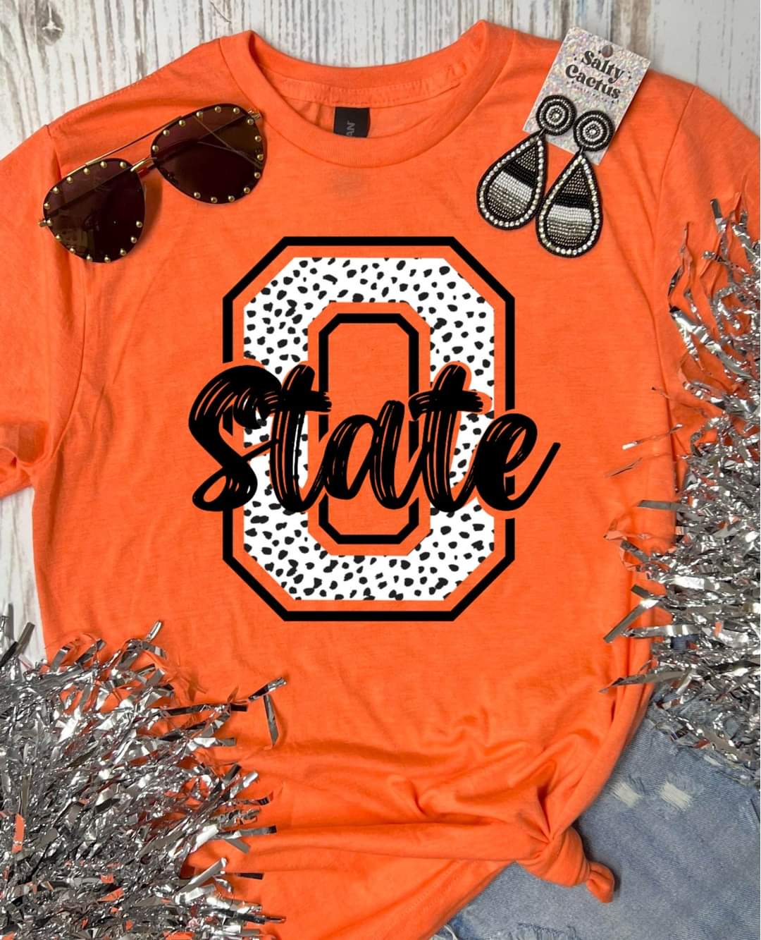 Orange Dalmatian Sweatshirt