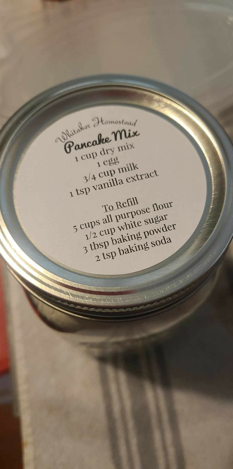 Pancake mix