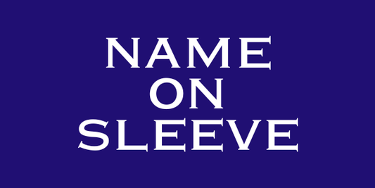 Name on sleeve