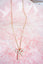 Pearl Bow Goldtone Necklace