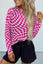 Pink Checkered Mesh Shirt