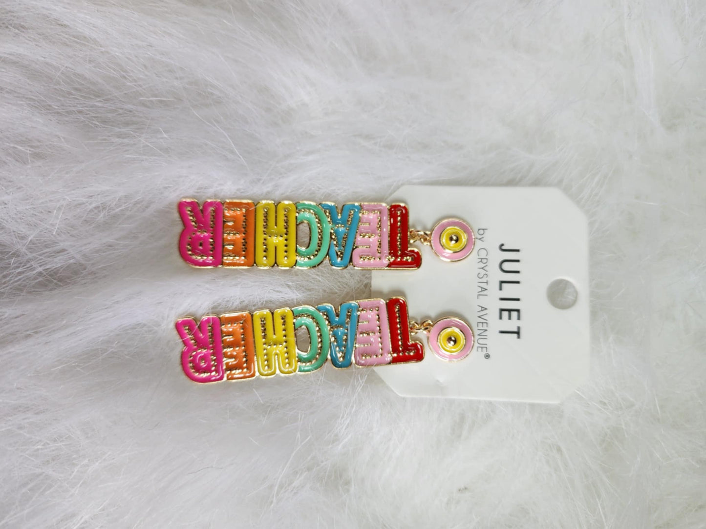 TEACHER earrings