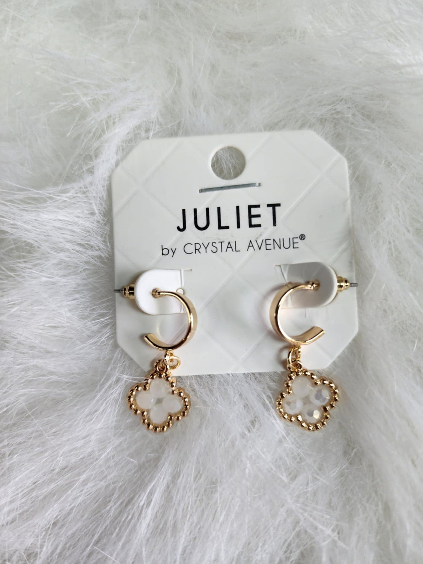Double Vision Two-Tone Earrings