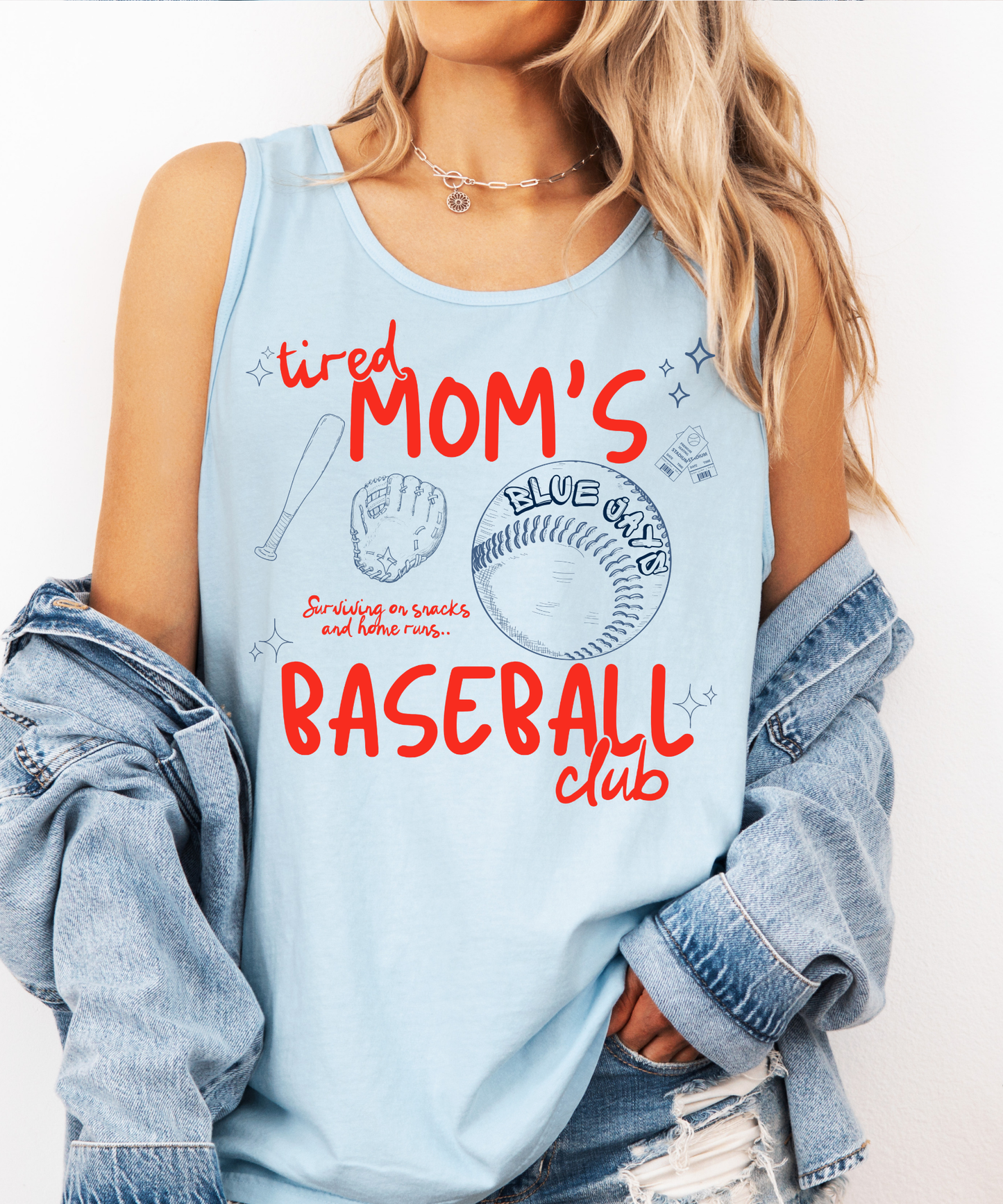 Baseball Tired Moms Club