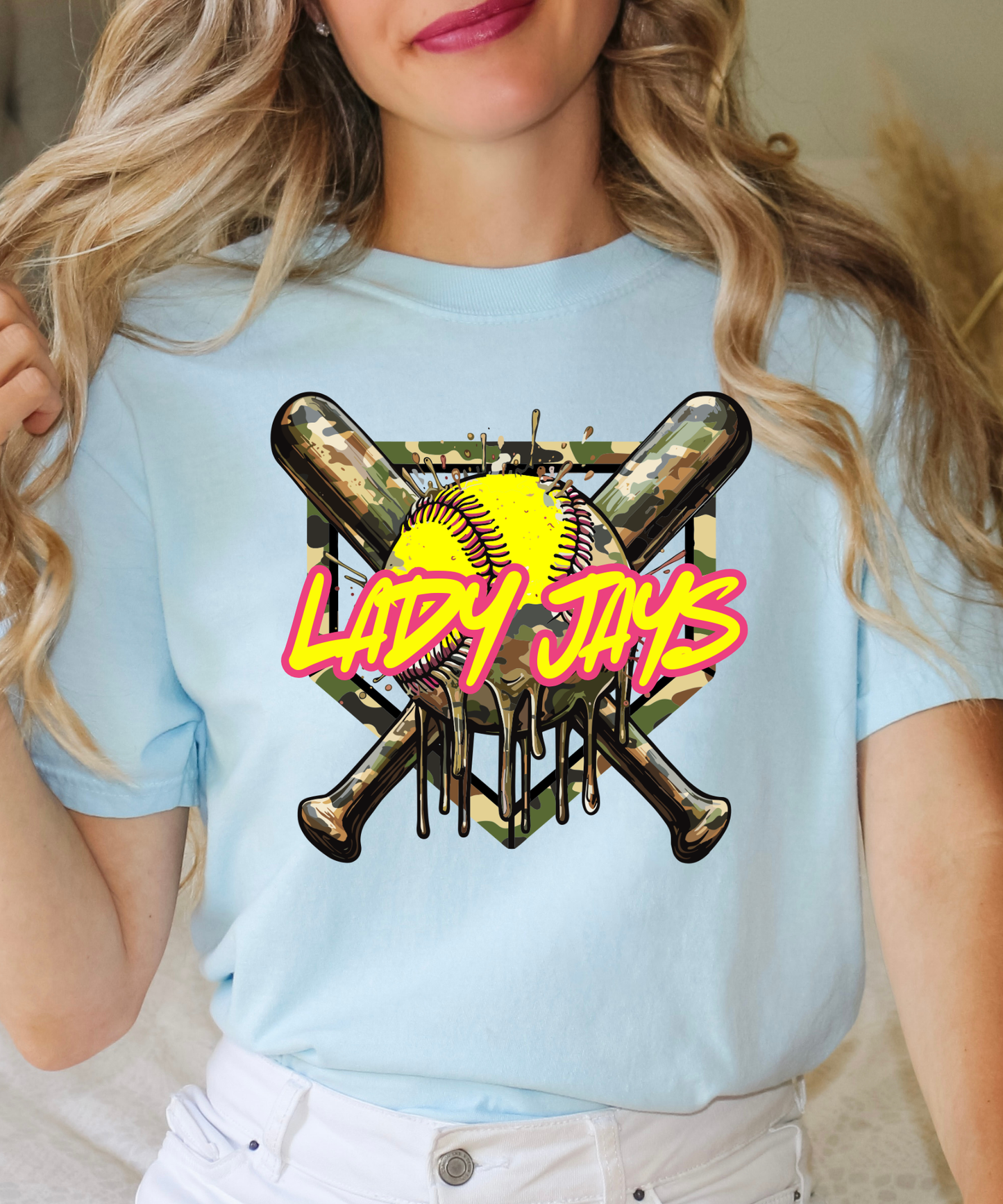 Camo Lady Jays Tee