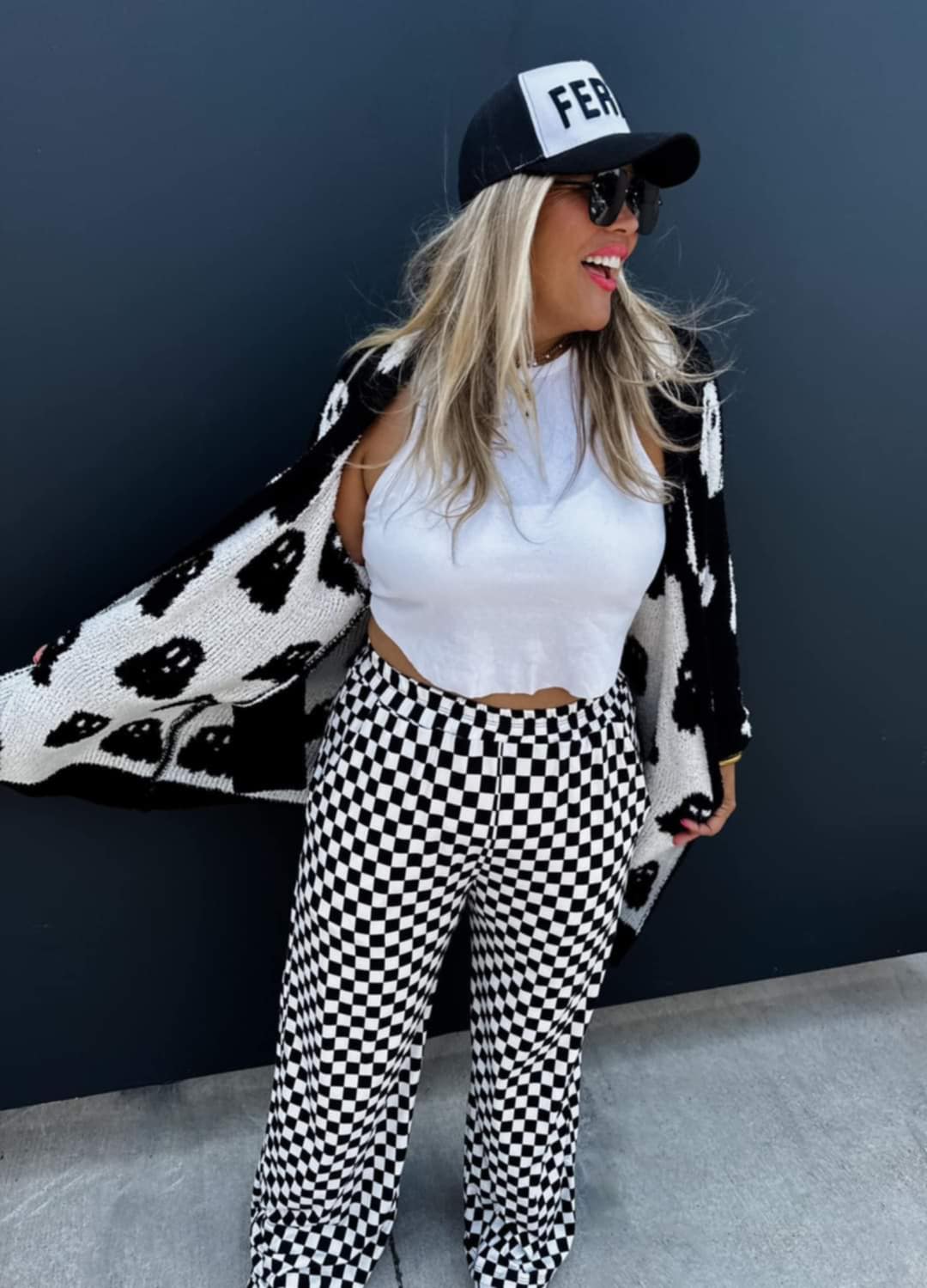 Checkered Pants