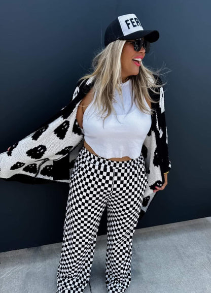 Checkered Pants