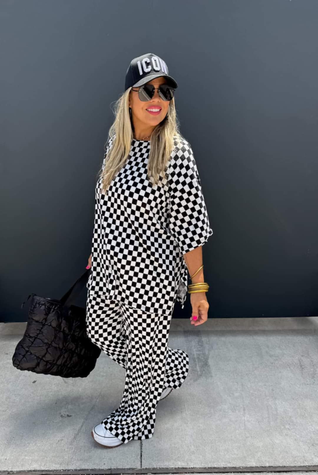 Checkered Pants