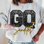 Sequin GO - Custom school spirit sweatshirt