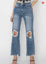 HIGH RISE STRAIGHT CROP JEANS