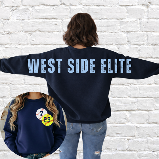 West Side Across the Back - Read Description