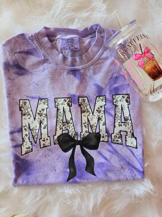 Colorblast coquette Mama tee