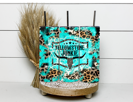 Y*llowstone Junkie tumbler