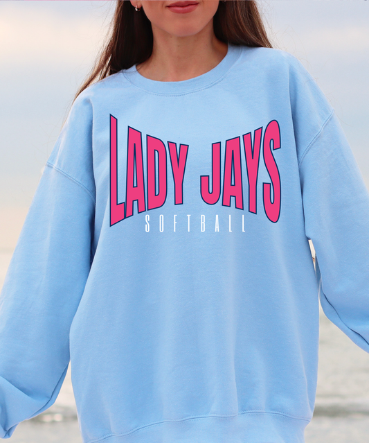 Lady Jays Softball - big/small