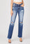 High Rise Straight Jeans