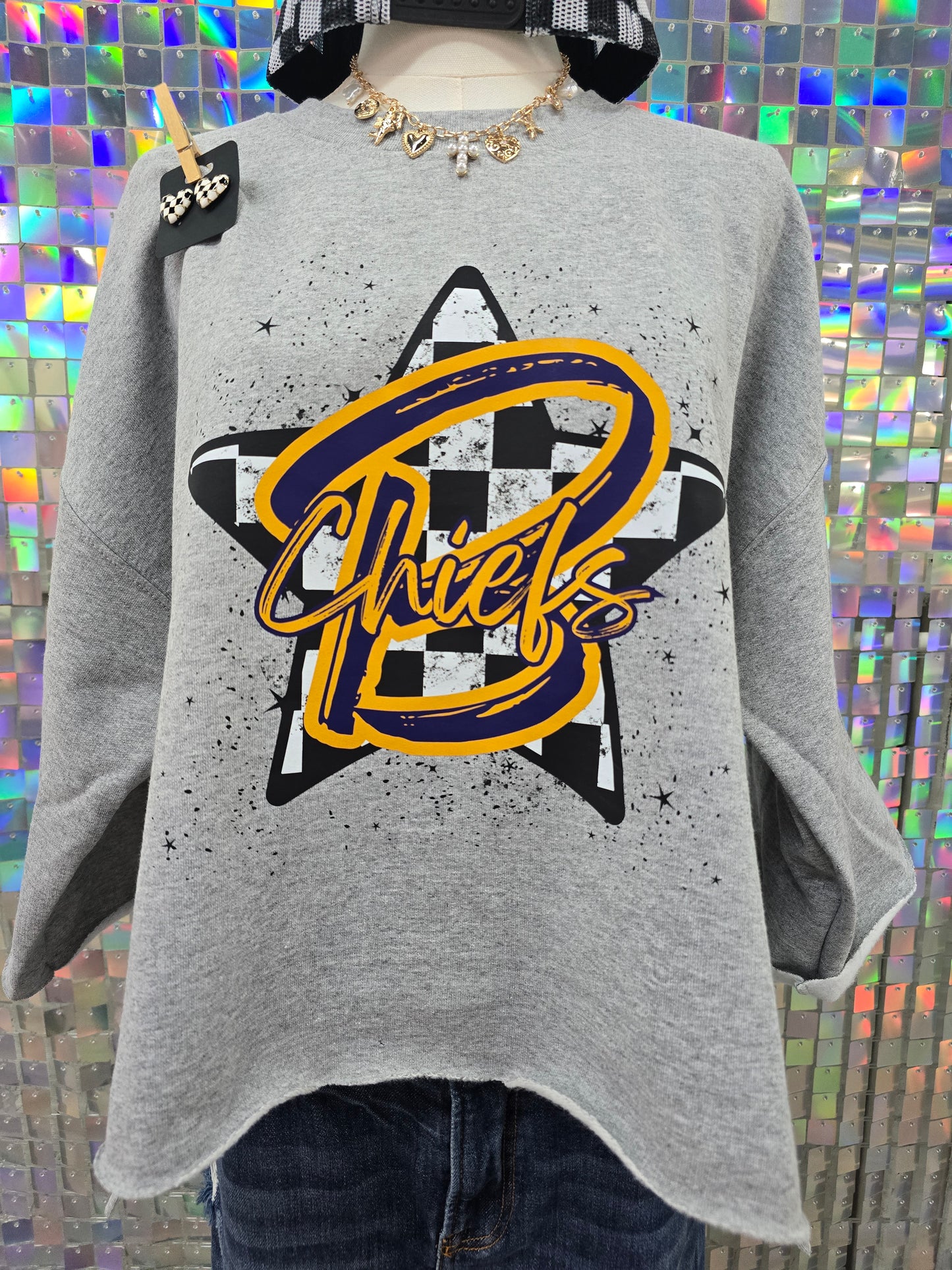 High Low Spirit Swratshirt