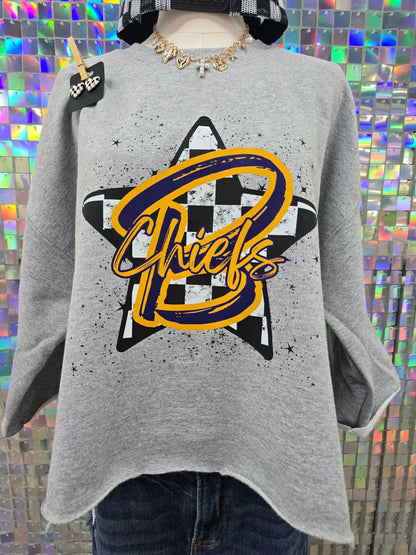 High Low Spirit Swratshirt