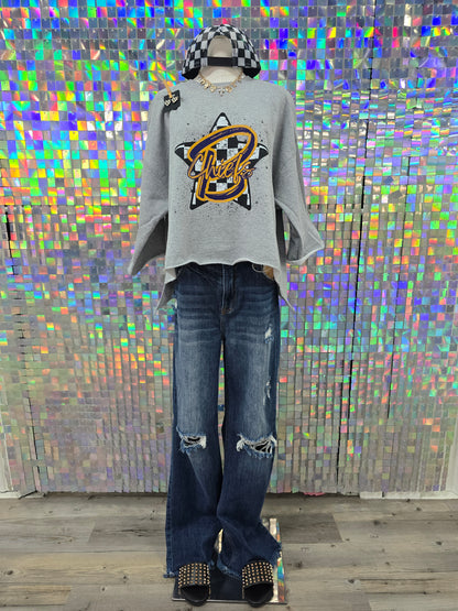 High Low Spirit Swratshirt