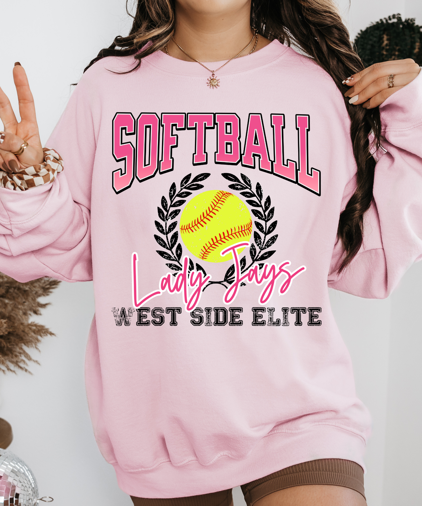 Ombre Softball Lady Jays